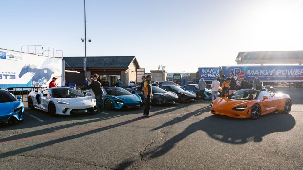 McLaren San Francisco Rally to Sonoma Raceway
