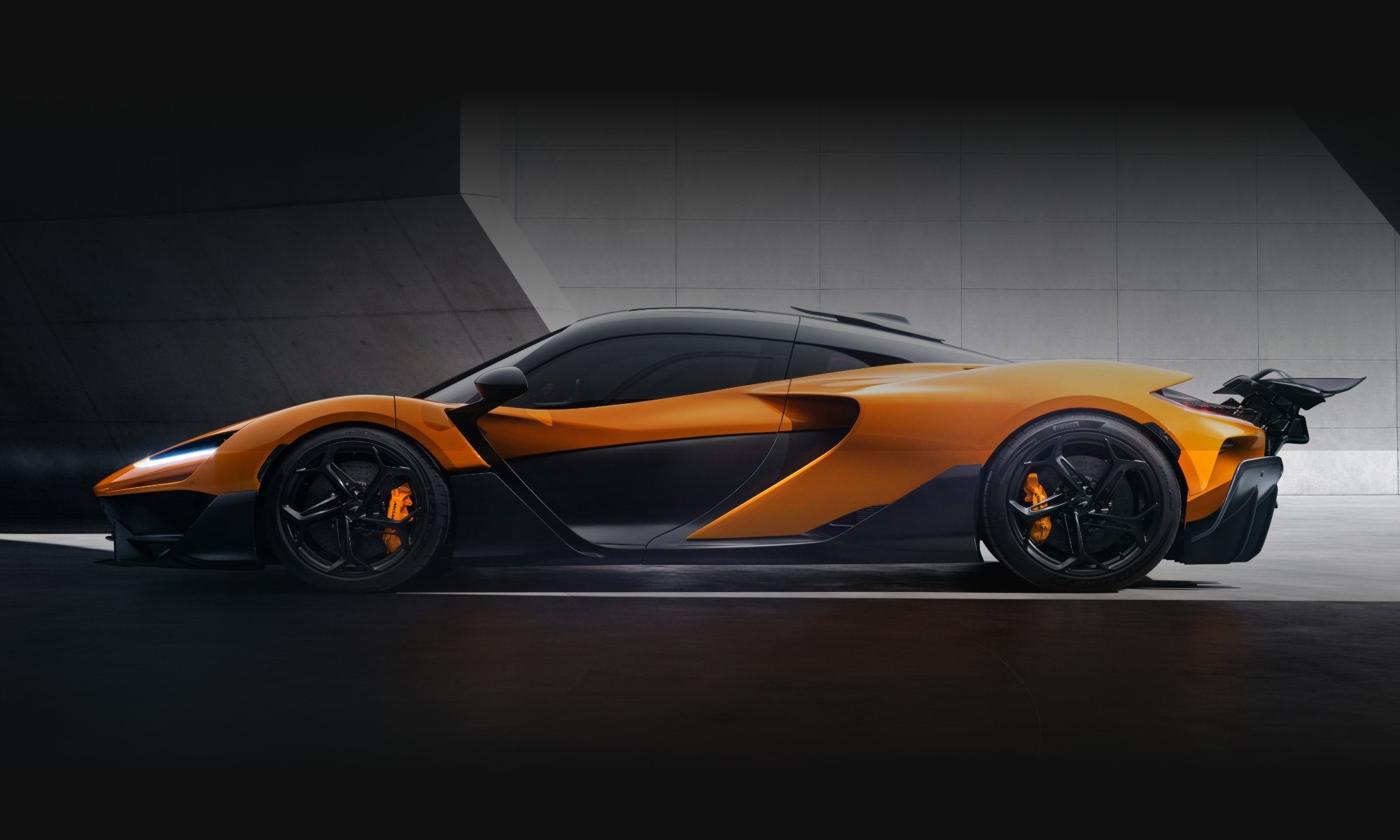 mclaren-w1-orange-side-profile